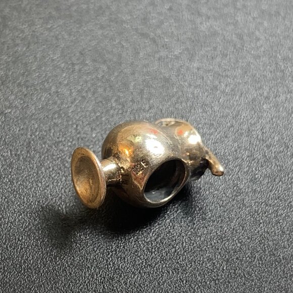 VTG Solid Sterling Silver 925 Cocktail Drink Slide Charm Size 0.5'' Length - Picture 5 of 9